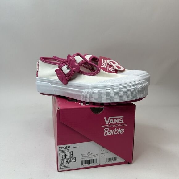 Vans Shoes - Vans X Barbie Style Mary Jane Skate 93 DX “White Pink” 2023